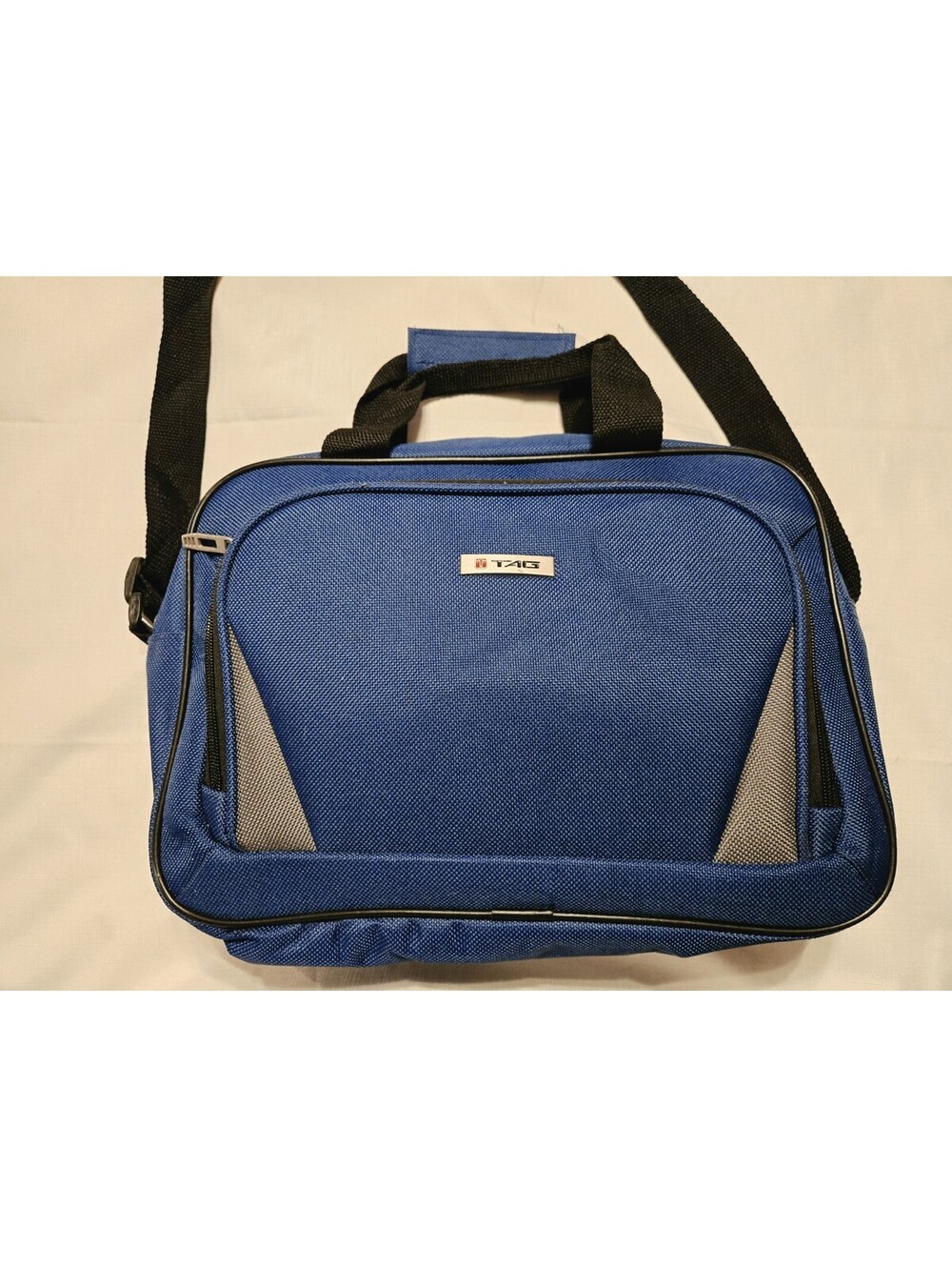 TAG Freehold Softside Travel Boarding Bag Blue Shoulder Strap Carry On Luggage